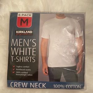 Kirkland’s White Tees- 6 Pack